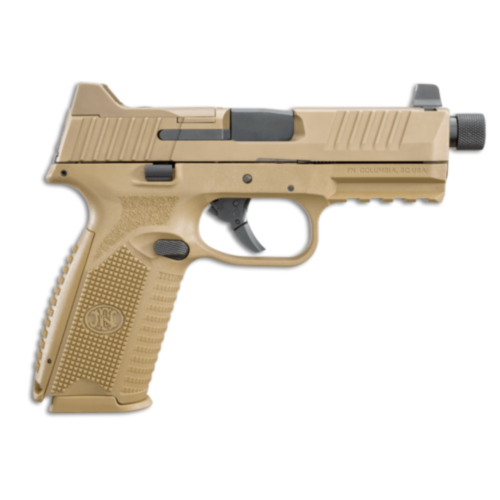 FNH, FN509 Tactical, 4.50” Threaded Barrel, Optic Ready, FDE, 9mm — RDSC