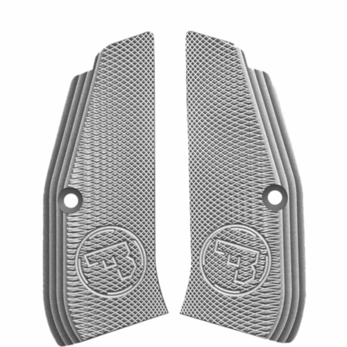CZ Shadow 2, Aluminum Grip, Silver