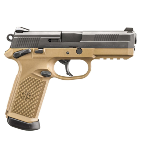 FNH, FNX-45, 4.50” Barrel, FDE, 45 ACP — RDSC