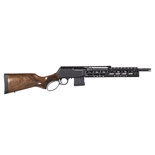 Henry Supreme Lever Action Rifle, SR 14.5" MwMATCH-Mod2 Barrel, RPP PewView Handguard, Walnut Stock, 223/556