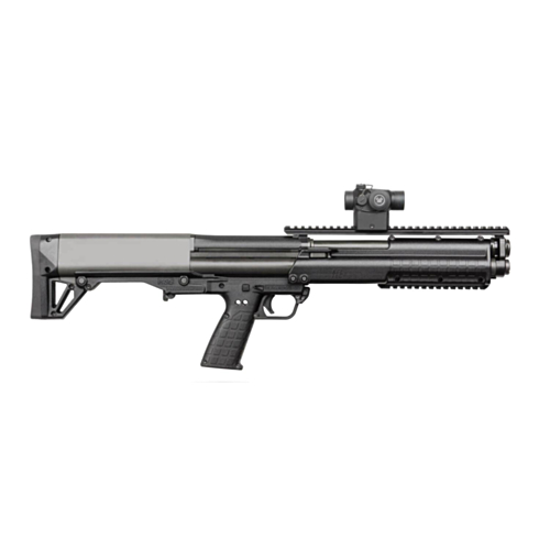 Kel-Tec KSG Shotgun, 18.50” Barrel, 12+1 Dual Tube Magazine, Black, 12GA — RDSC