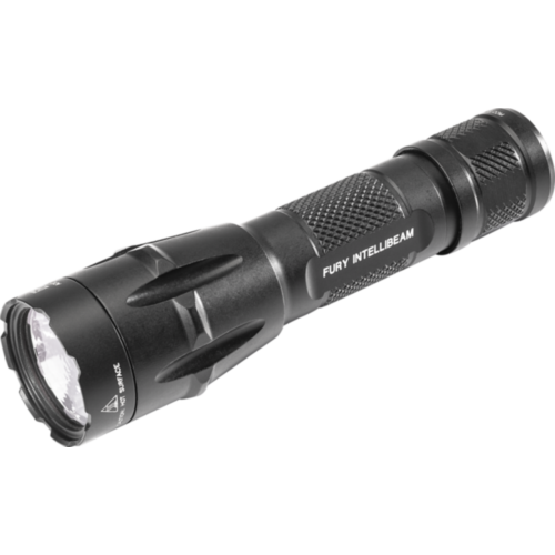 SureFire Fury Dual Fuel Tactical, IntelliBeam 1500 Lumens, Black