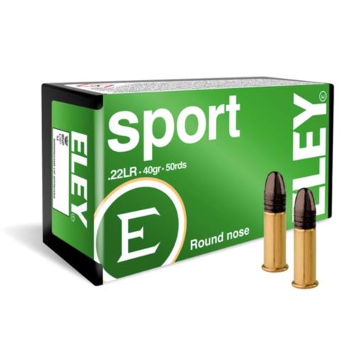 Eley Sport Ammo, 22LR 40 Grain, 50 Rounds — RDSC