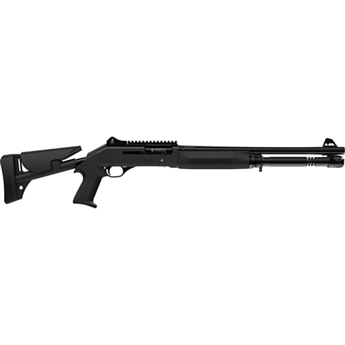 Canuck Operator Elite, Semi-Automatic Shotgun, 18.60" Chrome Lined Barrel, Black, 12GA