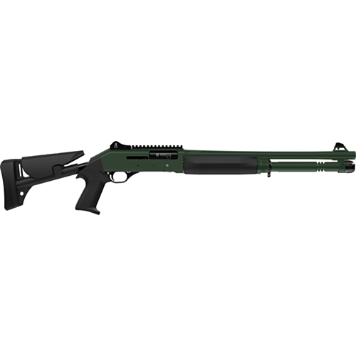 Canuck Operator Elite, Semi-Automatic Shotgun, 18.60" Chrome Lined Barrel, OD Green, 12GA — RDSC