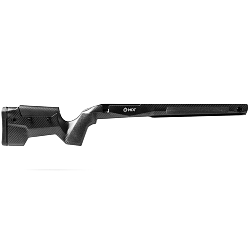 MDT CRBN Rifle Stock, Rem 700 SA, ARCA, Black Carbon Fiber