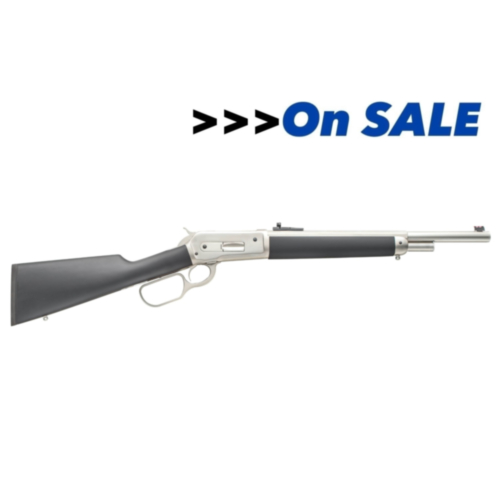 Chiappa 1886 Lever Action Kodiak Rifle, 18.5" Barrel, Matte Chrome, 45-70 Gov't