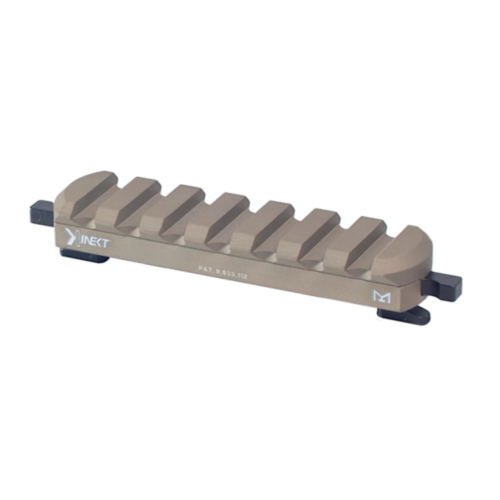 Kinetic Development Group, Kinect M-Lok Picatinny Rail, 7 Slot, Flat Dark Earth