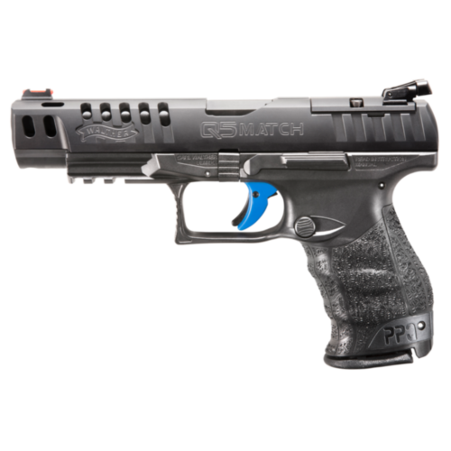 Walther Arms Q5 Match, 5.00" Barrel, Optic Ready, Ported Slide, Quick Defense Trigger, 9mm
