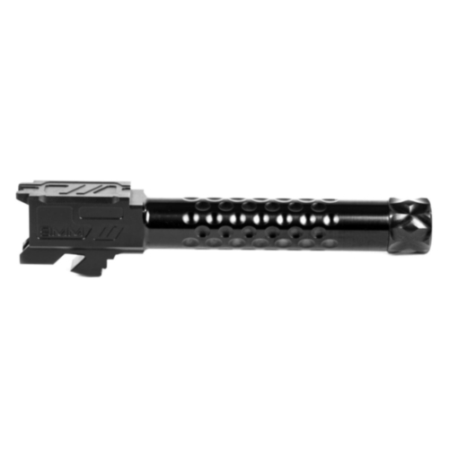 ZEV Technologies, Optimized Match Threaded Barrel, Glock 19 GEN3/4/5, Black DLC