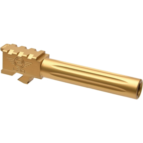 L2D Combat, Precision Match Barrel, Glock 17 GEN3/4, TiN