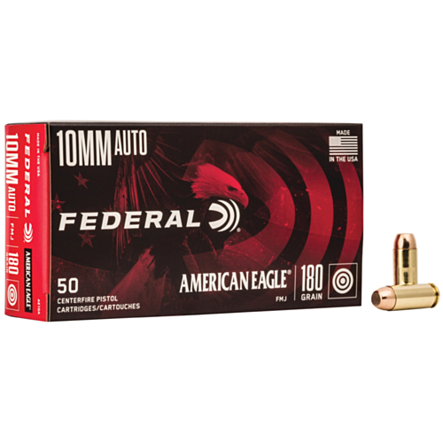 Federal Ammo, 10mm 180 Grain FMJ, 50 Rounds — RDSC
