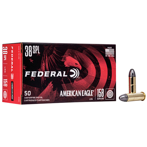 Federal Ammo, 38 Special 158 Grain LRN, 50 Rounds — RDSC