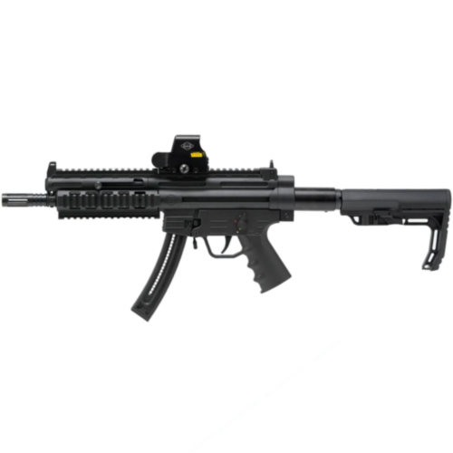 German Sport Guns, GSG-16 Semi-Auto Rifle, 9.00" Barrel, Red Dot Sight, 22LR, BLK