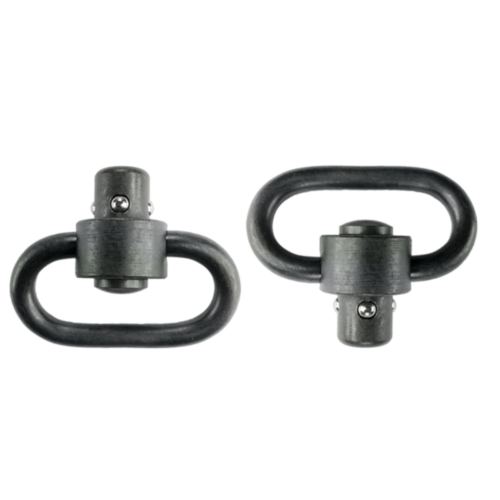 GrovTec, Heavy Duty Push Button Swivel Set, Black