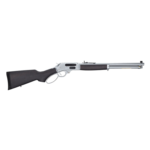 Henry All-Weather Lever Action Rifle, Side Gate, 18.50" Barrel, Hardwood Stock, 45-70 Gov't