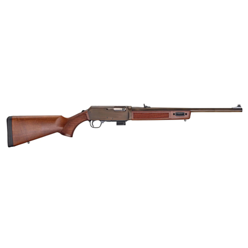 Henry Homesteader, 18.6" Barrel, Walnut Stock, Brushed Bronze, 9mm