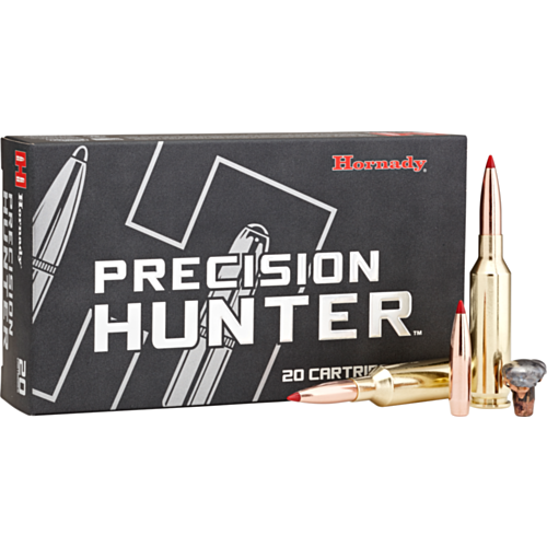 Hornady Ammo, 6mm Creedmoor 103 Grain ELD-X, Precision Hunter, 20 Rounds