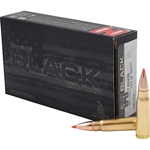 Hornady Ammo, 7.62X39 123 Grain SST, BLACK, 20 Rounds — RDSC