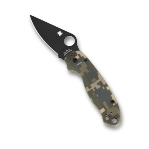 Spyderco Para 3, Digital Camo, G-10, CPM S45VN, PlainEdge, DLC