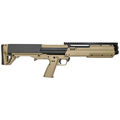 Kel-Tec KSG Shotgun, 18.50" Barrel, 12+1 Dual Tube Magazine, Tan, 12GA — RDSC