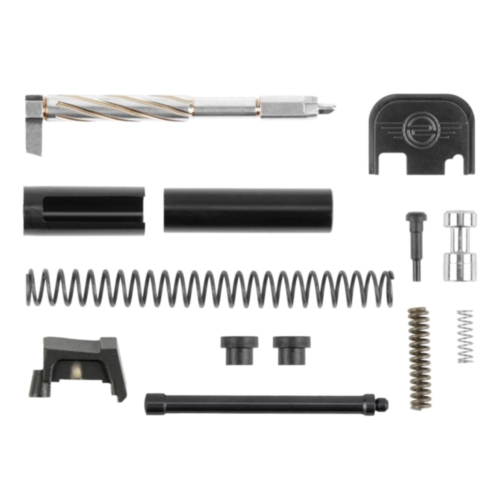 L2D Combat, Competition Slide Upper Parts Kit, Glock 9MM GEN3/4, Black DLC