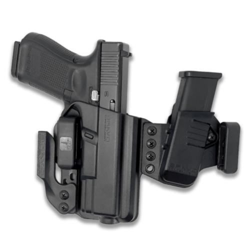 Bravo Concealment, Linked IWB Holster, Glock 19/23/19X/19MOS GEN3/4/5, Right Hand, Black