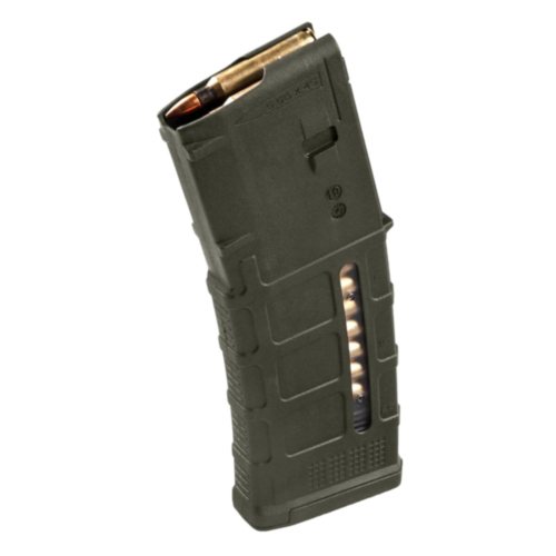 Magpul PMAG M3 5.56 Magazine, ODG, 30/5RD, Windowed