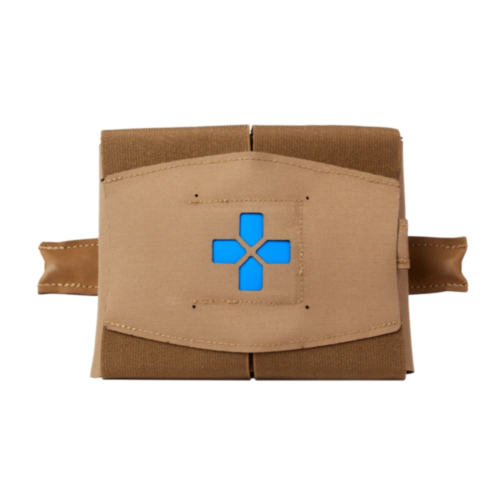 Blue Force Gear, Micro Plus Trauma Kit NOW, Molle Mount, Coyote Brown
