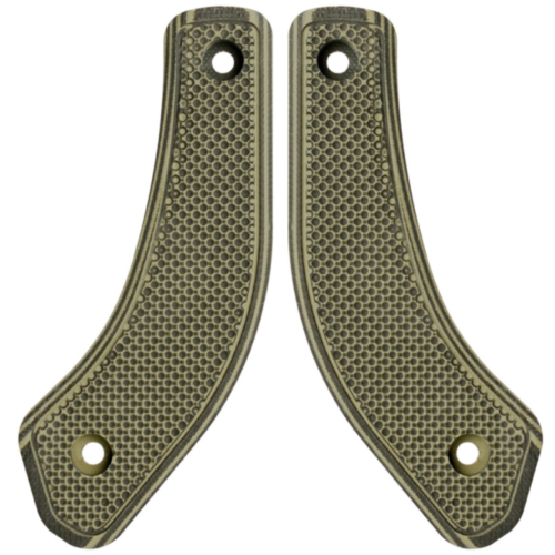Midwest Industries, Lever Stock G10 Pistol Grip Panels, Green/Black
