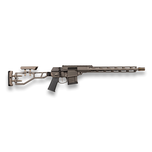 Live Q or Die, The Mini FIX, 16.00" 416R Barrel, Folding Stock, Black Accents, 6ARC