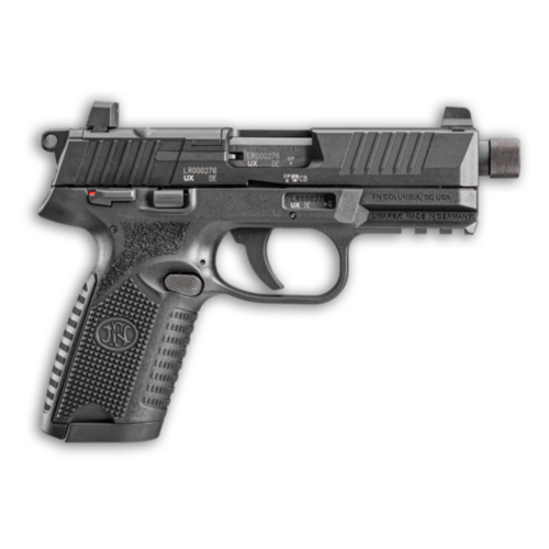 FNH, FN502 Tactical, 4.60" Threaded Barrel, Optic Ready, BLK, 22LR — RDSC