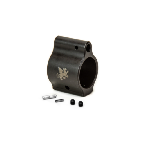 Griffin Armament Primo Gas Block Low Profile, .750" Journal, Black Nitride