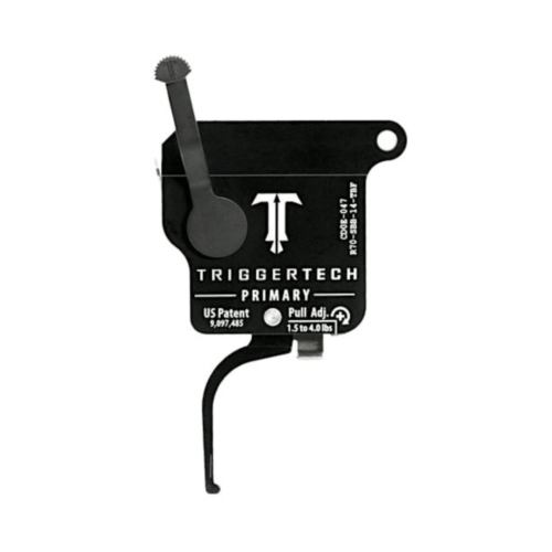 TriggerTech, Remington 700 Primary Trigger, Flat Lever, PVD Black