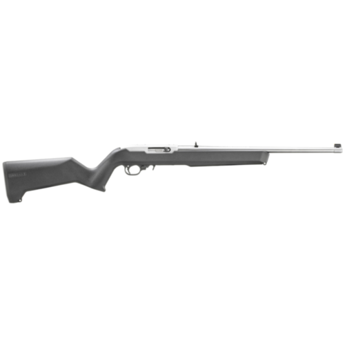 Ruger 10/22 Carbine, Stainless 18.5" Barrel, Black Magpul X22 Stock, 22LR 