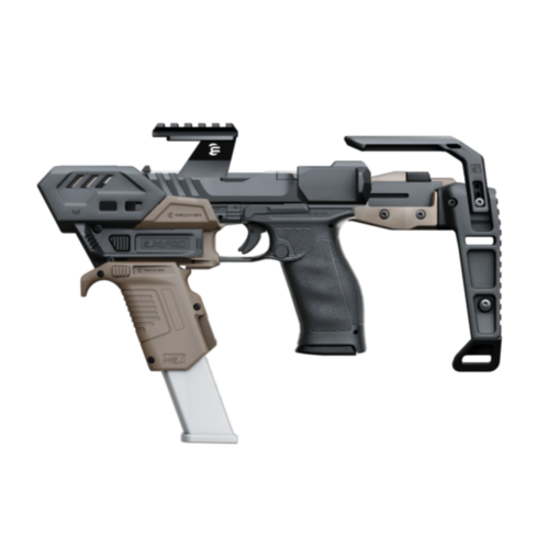 Recover Tactical, S-PRO Pistol Stabilizer Conversion Kit for PDP, MG Full Kit, Tan