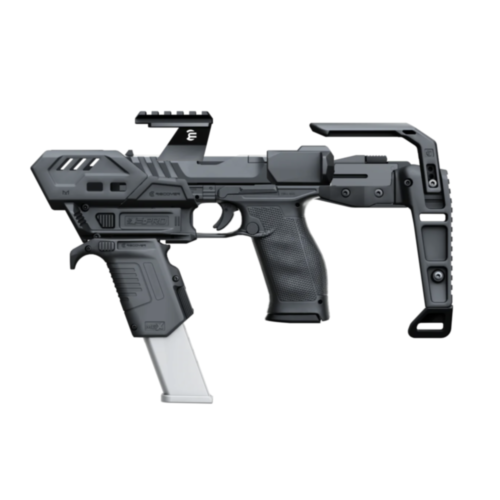 Recover Tactical, S-PRO Pistol Stabilizer Conversion Kit for PDP, MG Full Kit, Black