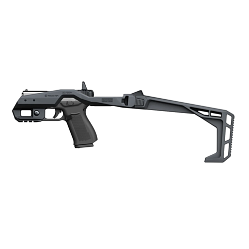 Recover Tactical, 20/20N Conversion Kit for Glock 43X/48, Basic Kit, Folding Stock, Black