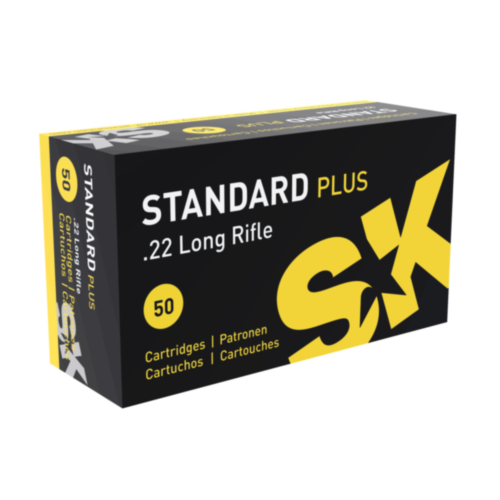 SK Ammunition Standard Plus Ammo, 22LR 40 Grain, 50 Rounds