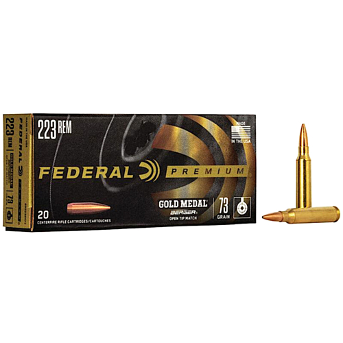 Federal Ammo, 223 Rem 73 Grain Berger Hybrid BTHP, 20 Rounds — RDSC