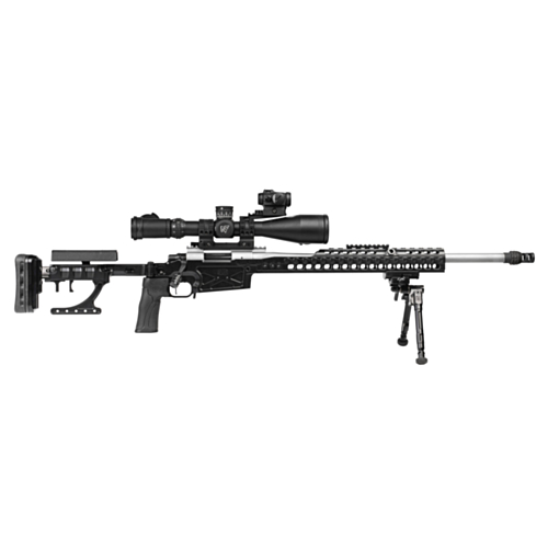 Spuhr SICS Chassis, Remington 700 Short Action, Black