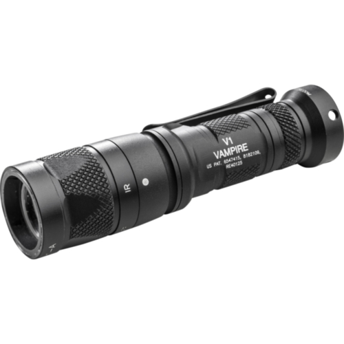 Surefire V1-B Vampire, White & IR Output, 250 Lumens High, 100 mW High, Black