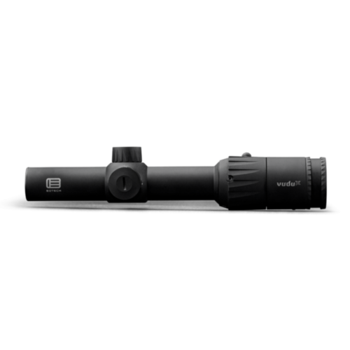 EOTech Vudu X Optics, 1-6X24 SFP, DP1 Reticle, MOA, 30mm Maintube, Black