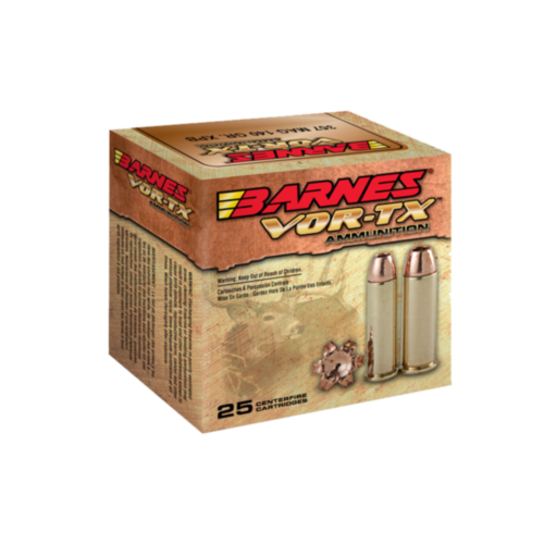 Barnes Ammo, Pioneer 44 MAG 225 Grain, VOR-TX XPB, 20 Rounds — RDSC