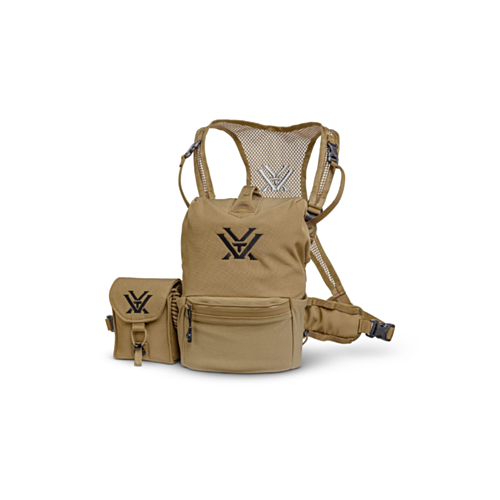 Vortex Optics, GlassPak Pro Binocular Harness, Large, Tan