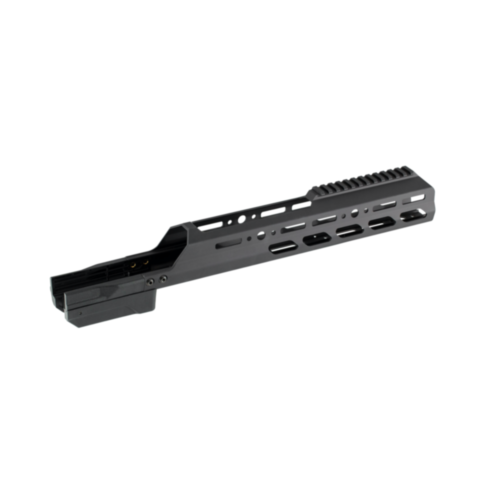 KRG Kinetic Research Group, GEN2 Enclosed Forend, Remington 700 Short Action, Black