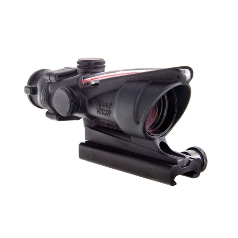 Trijicon ACOG 4x32 5.56 Red Crosshair Ballistic Reticle, TA51
