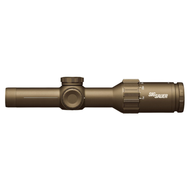Sig Sauer Optics, TANGO6T Riflescope, 1-6X24 FFP, 556/762
