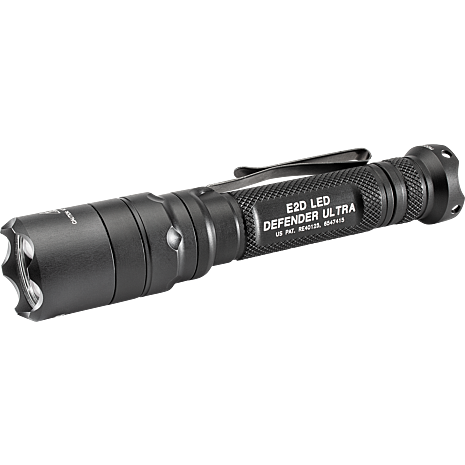 SUREFIRE シュアファイア E2D LED DEFENDER ULTRA SureFire E2D Defender Ultra, 1000 Lumens High, 5 Lumens Low, Black