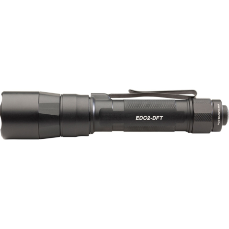 SureFire EDC2 Turbo, Dual Fuel, 18650 Battery, Black